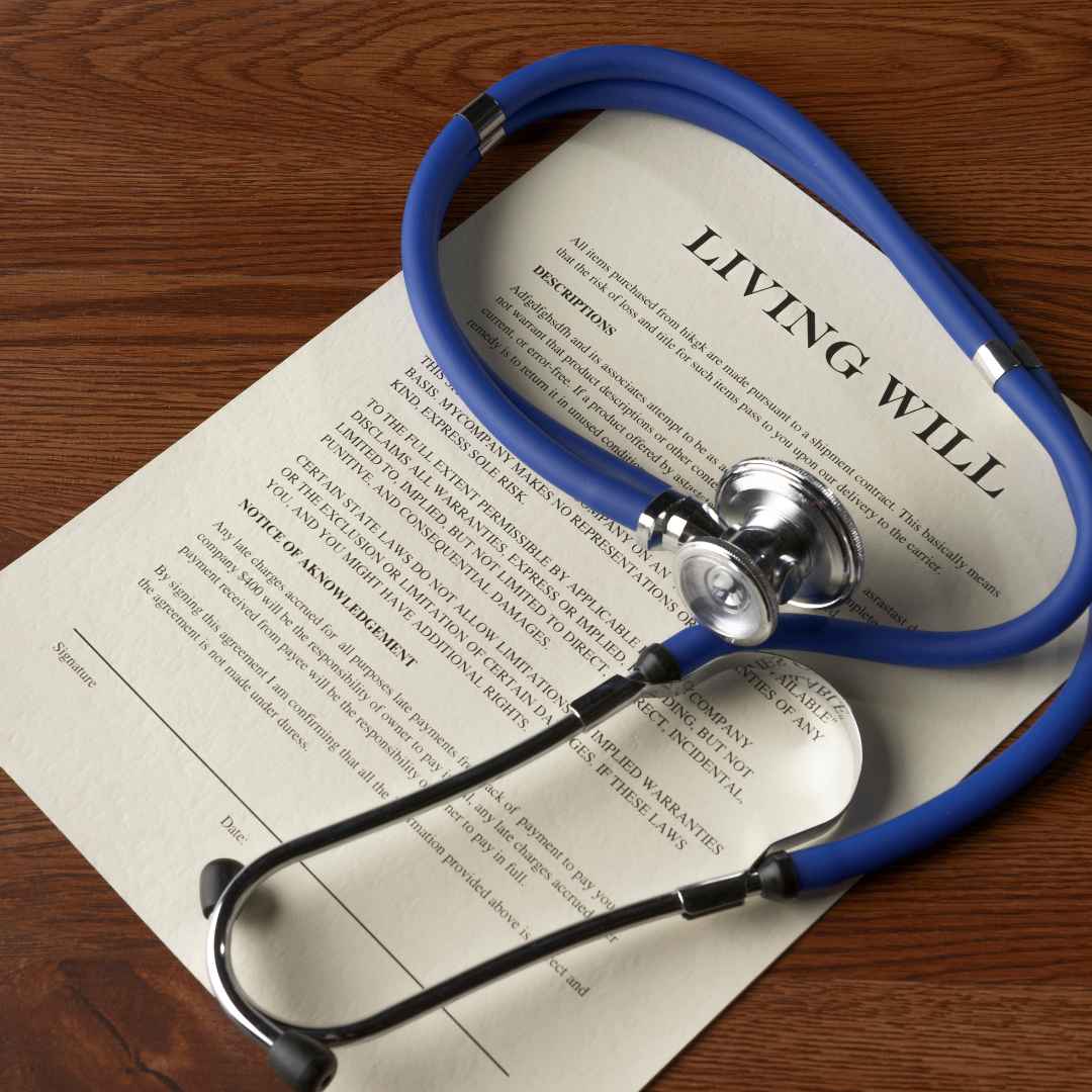 Healthcare power of attorney and living will
